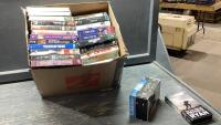 BOX OF VHS MOVIES