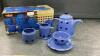 BLUE TONE TEA SET