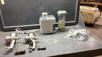 BOX W/BABY BULLET, PROCTOR SILEX JUICER, 2 GRINDERS