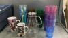 TOTE OF BEVERAGE CUPS AND GLASSES - 2