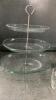 DESSERT SERVER & ASSORTED GLASSWARE - 3