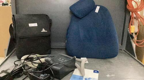 SLEEP APNEA MACHINE & BACK REST