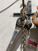 2 ton EB Chance company chain hoist
