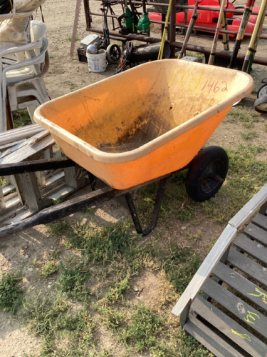 DOUBLE WHEEL WHEELBARROW