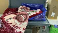 2 FUZZY "MINK" BLANKETS
