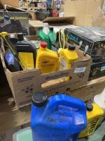 Miscellaneous box of fluids