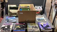 BOX WITH TRAIN BOOKS