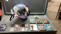 BAG WITH CASSETTES AND SOME DVD&rsquo;S
