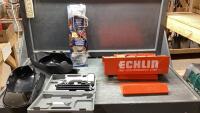 ELECTRIC CHARCOAL LIGHTER, EXTENSION MIRRORS, AIR NAILER,
