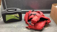OSTER PET NAIL GRINDING KIT(INCOMPLETE), DOG LIFE VEST