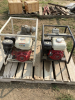 PARTS ONLY. WATER PUMPS