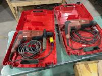 ( 2 )HILTI SDS hammer drills
