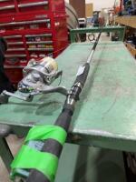Berkeley open face rod and reel