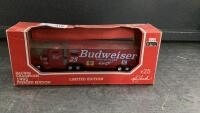 NASCAR DIE CAST COLLECTOR BUDWEISER TRUCK