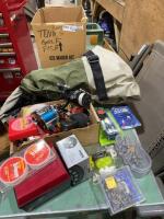 Box of fishing gear