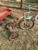 SEIZED TRIKE. YARD DECOR