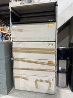 Steel file cabinet