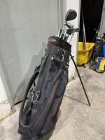 Set a golf clubs in Knight bag