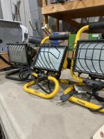 Three work lights