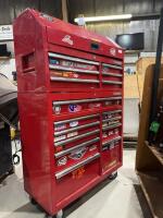 Husky rolling tool chest with keys