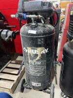 Husky upright air compressor
