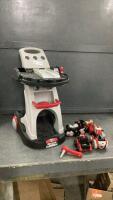 TOY MECHANIC TROLLEY W/ TOOLS AND CARS