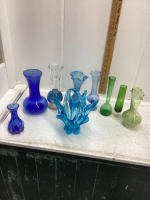 COLORED VASES