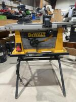 DeWalt collapsible tablesaw