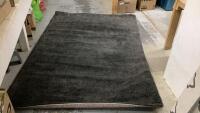 DARK GREY AREA CARPET