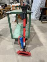 Windshield scrapers, and brushes