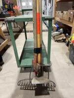 Bundle of yard tools