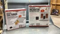 LITTLE GIANT INCUBATOR + AUTOMATIC EGG TURNER
