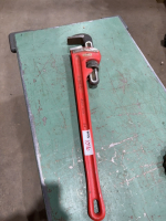 Rigid 24 inch heavy duty, steel pipe wrench