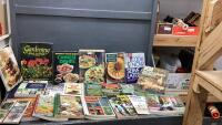 VARIETY OF BOOKS - GARDENING, DIY, COOKBOOKS
