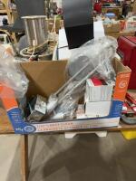 Box of miscellaneous electrical