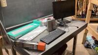 WIRELESS KEYBOARD, SMART GOLF ITEM, MONITOR, WIRED KEYBOARD