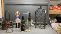 WINE BOTTLE HOLDERS