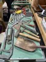 Pale of miscellaneous tools
