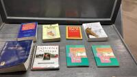 BOX OF BOOKS PERTAINING TO HORSE HEALTH, MASSAGE, HORSE VET BOOK