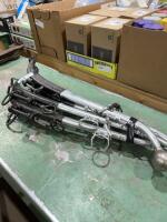 Two sets of Hames with chrome tops