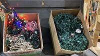 (2) BOXES OF CHRISTMAS LIGHTS