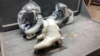 FIGURE SKATES - (2) REBOK + GLACIER