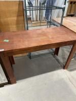 Wooden table