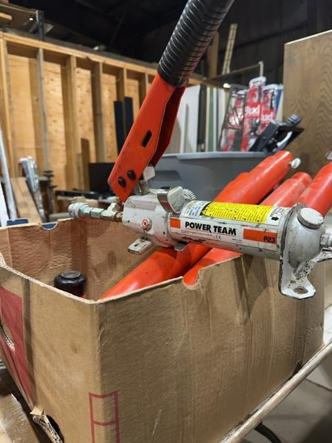 Power Team hand pump
