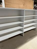 Wooden bookshelf