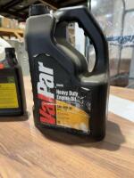 Pallet of engine fluids