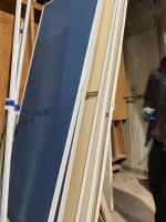 Seven blank door, Panels