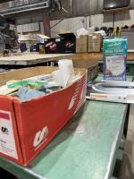 Two flats of supplies