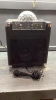 ION BLOCK PARTY LIVE KARAOKE MACHINE WITH MICROPHONE