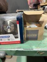 New outer door knob with deadbolt